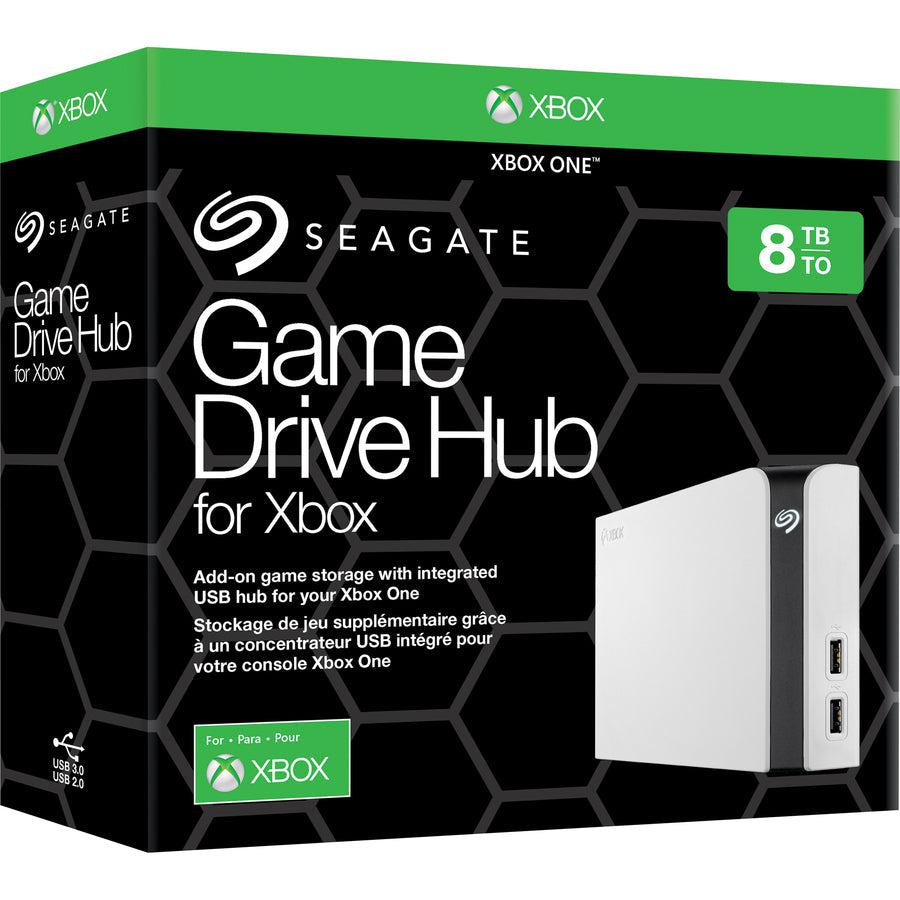 Seagate Game Drive Hub For Xbox 8Tb Usb 3.0 External Hard Drive Stgg8000400 White