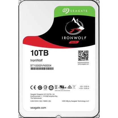 Seagate-Imsourcing Ironwolf St10000Vn0004 10 Tb Hard Drive - 3.5" Internal - Sata (Sata/600)