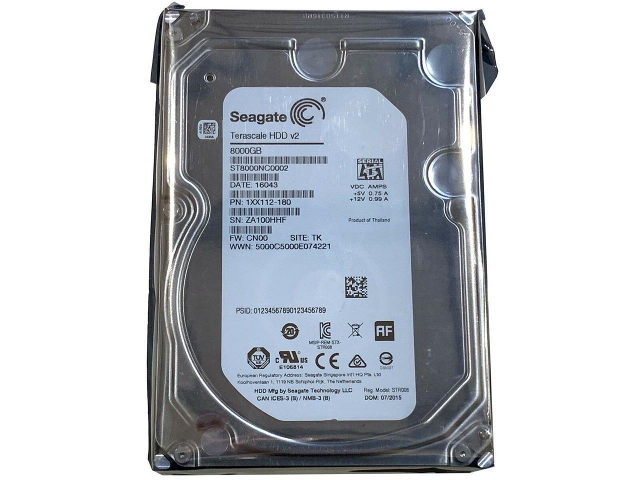 Seagate-Imsourcing St8000Nc0002 8 Tb Hard Drive - 3.5" Internal - Sata (Sata/600)