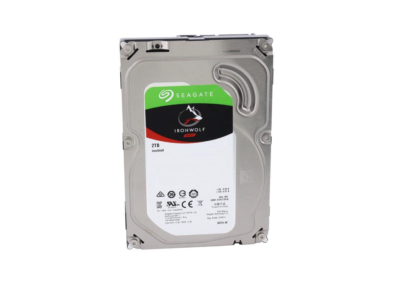 Seagate Ironwolf 2Tb Nas Hard Drive 5900 Rpm 64Mb Cache Sata 6.0Gb/S Cmr 3.5" Internal Hdd For Raid Network Attached Storage St2000Vn004