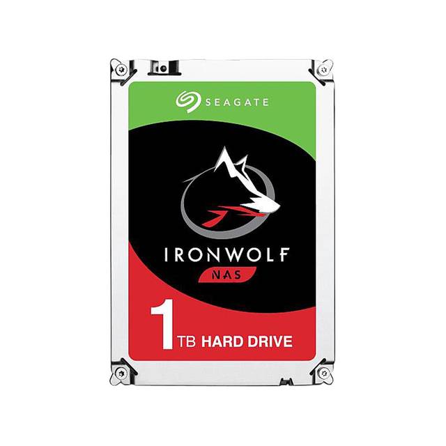 Seagate Ironwolf Nas St1000Vn002 1Tb 5900Rpm Sata 6.0 Gb/S 64Mb Hard Drive (3.5 Inch)