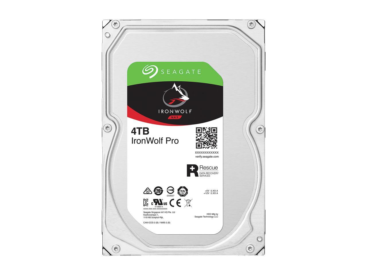 Seagate IronWolf 3Tb NAS Internal Hard Drive HDD ? 3.5 Inch Sata