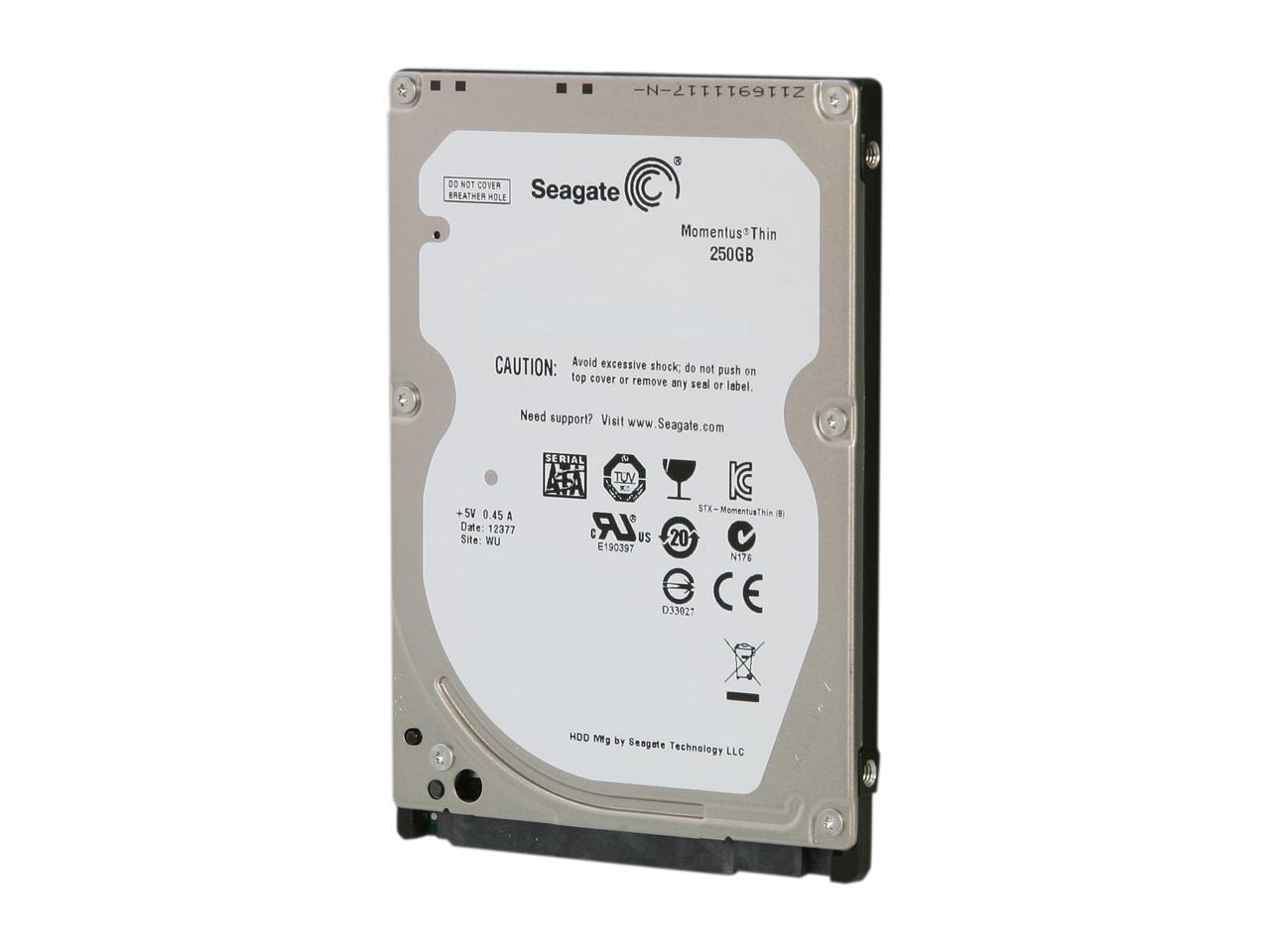 Seagate Momentus Thin St250Lt003 250Gb 5400 Rpm 16Mb Cache Sata 3.0Gb/S 2.5" Internal Notebook Hard Drive