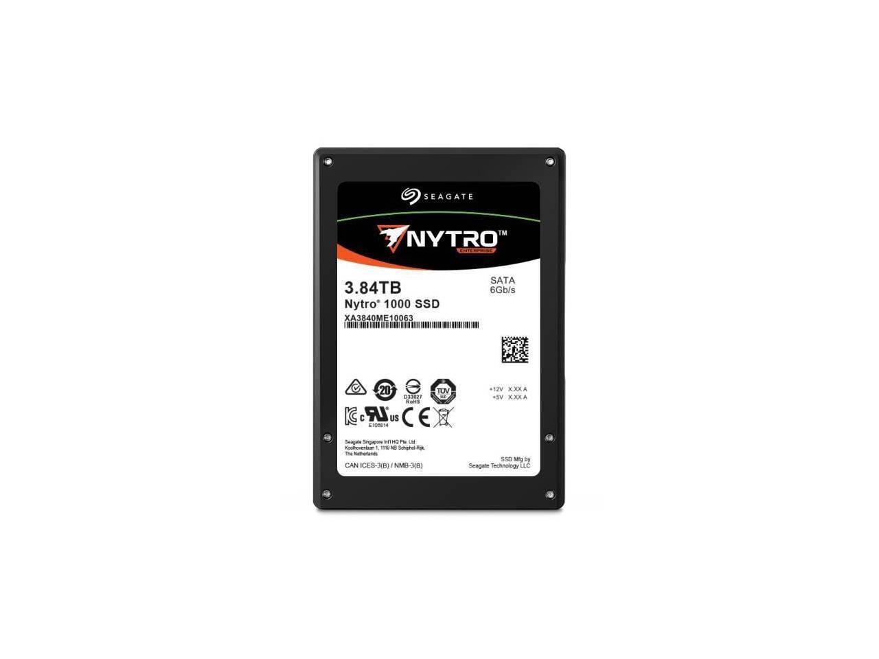 Seagate Nytro 1551 Xa3840Me10063 2.5" 3.84Tb Sata Iii 3D Tlc Solid State Disk - Enterprise