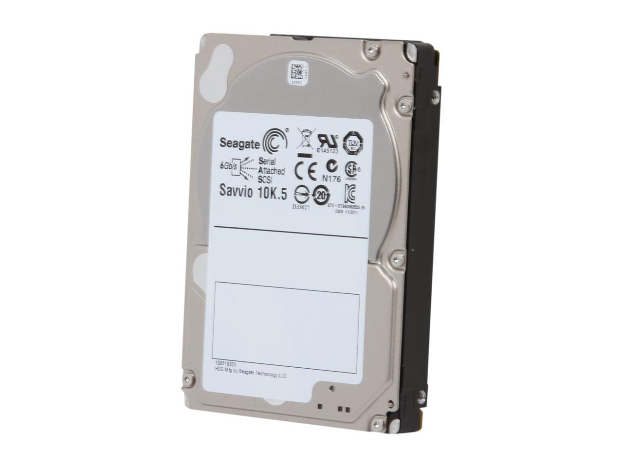 Seagate Savvio 10K.5 St9600205Ss 600Gb 10000 Rpm 64Mb Cache Sas 6Gb/S 2.5" Internal Enterprise Hard Drive Bare Drive