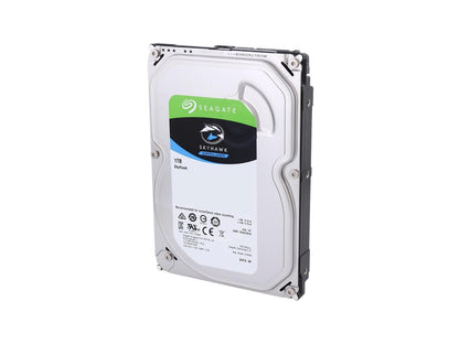 Seagate Skyhawk 1Tb Surveillance Hard Drive 64Mb Cache Sata 6.0Gb/S 3.5" Internal Hard Drive St1000Vx005