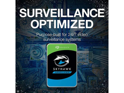 Seagate Skyhawk St12000Vx0008 12Tb 256Mb Cache Sata 6.0Gb/S 3.5" Internal Hard Drive