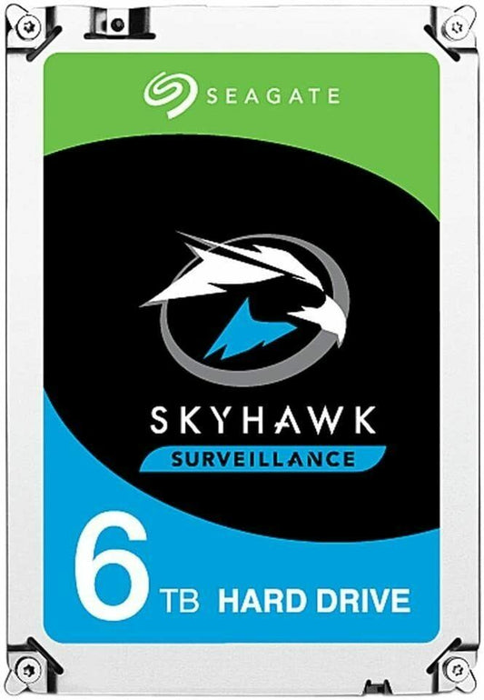 Seagate Skyhawk Surveillance St6000Vx001 6Tb Sata 6.0 Gb/S 256Mb Hard Drive (3.5 Inch)