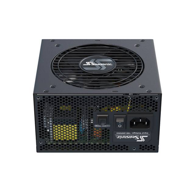 Seasonic Focus Gx-650, 650W 80+ Gold, Full-Modular, Fan Control In Fanless, Silent, And Cooling