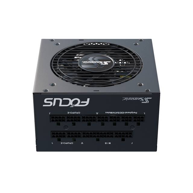 Seasonic Focus Gx-650, 650W 80+ Gold, Full-Modular, Fan Control In Fanless, Silent, And Cooling