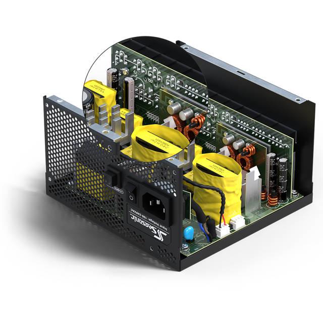 Seasonic Focus Gx-650, 650W 80+ Gold, Full-Modular, Fan Control In Fanless, Silent, And Cooling