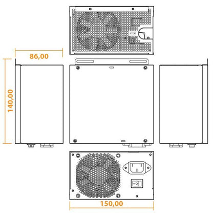 Seasonic Ssp-600Es2 80 Plus Bronze Certified Atx Power Supply