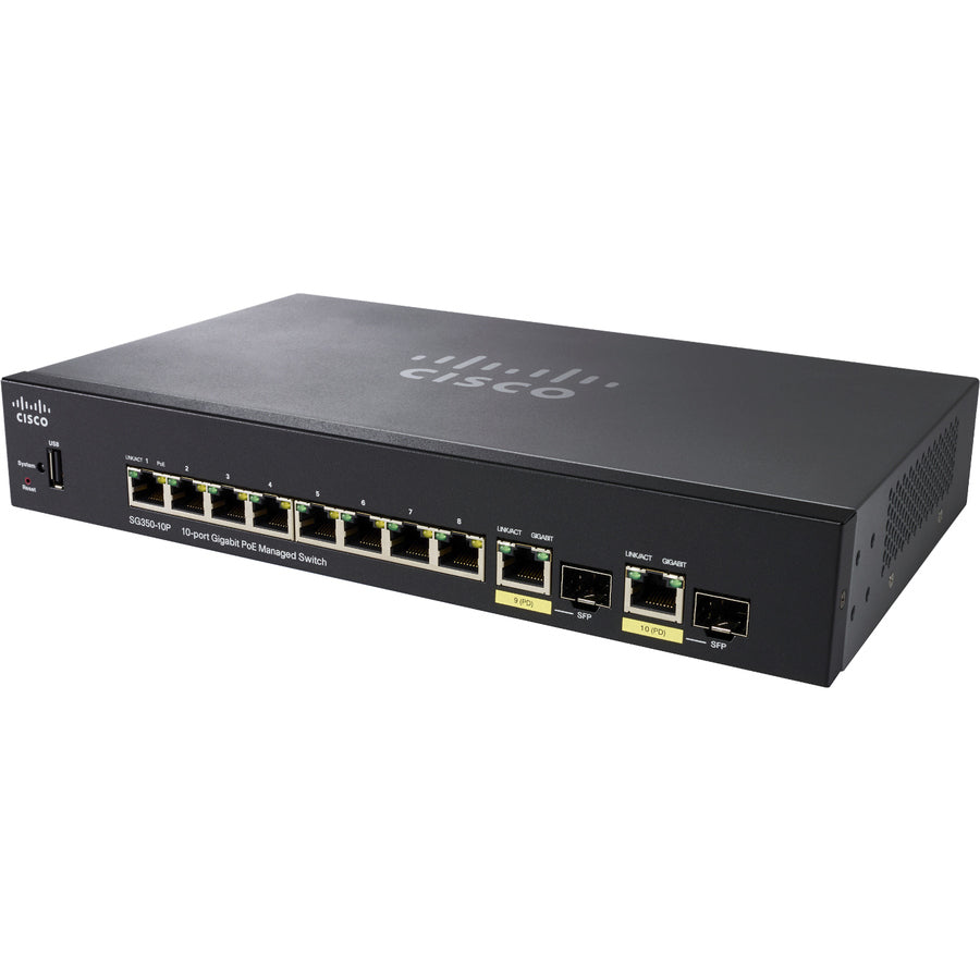 Sg350-10P 10Port Gigabit Poe,Mngd Switch