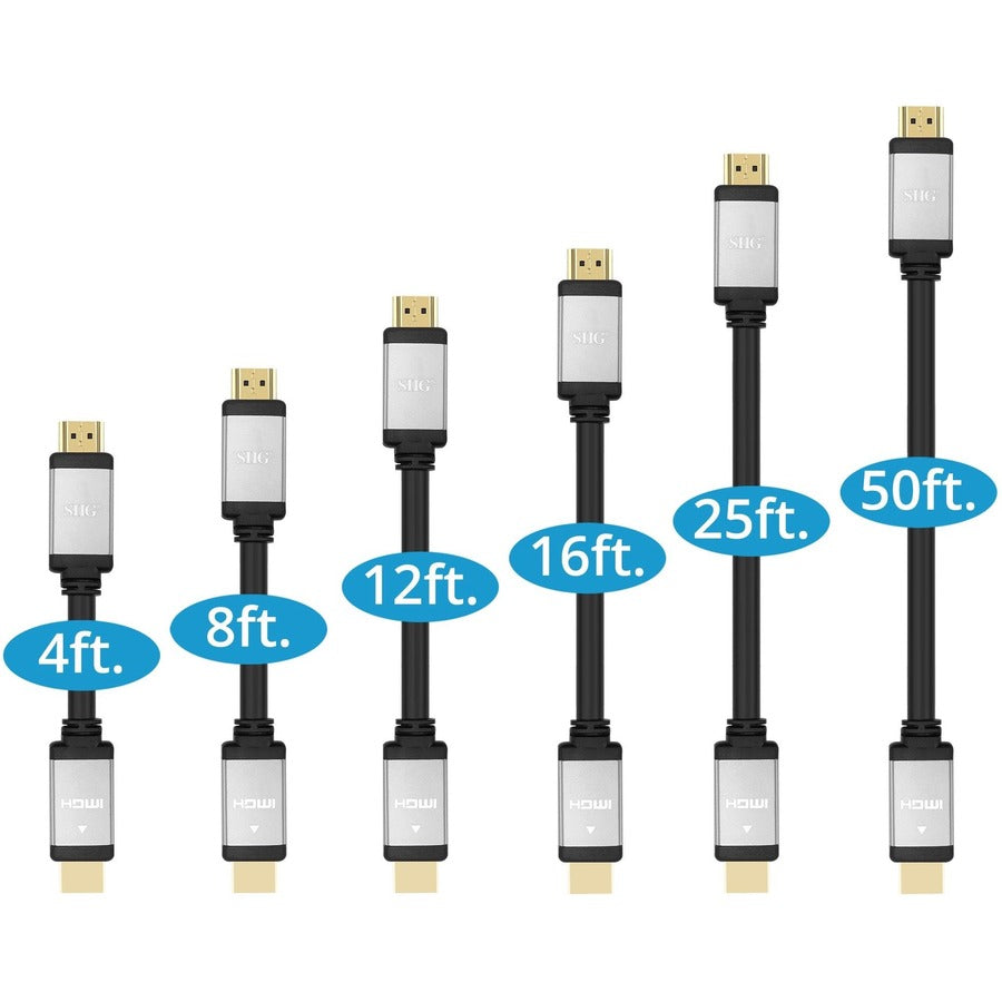 Siig 4K High Speed Hdmi Cable - 25Ft