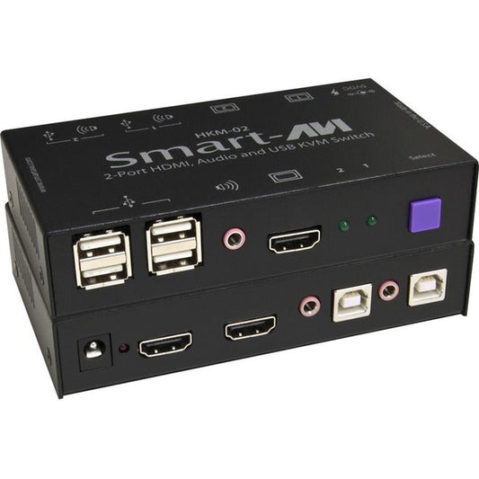 Smartavi 2X1 Kvm Hdmi, Usb, Audio Switch