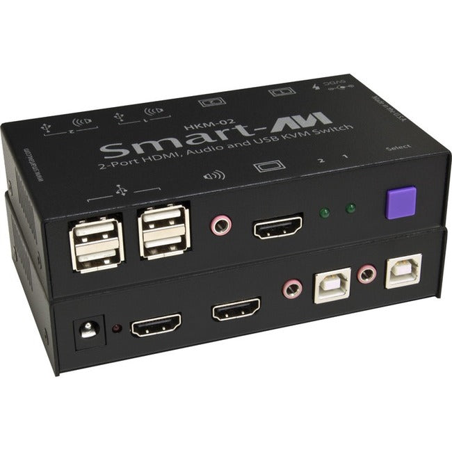 Smartavi 2X1 Kvm Hdmi, Usb, Audio Switch