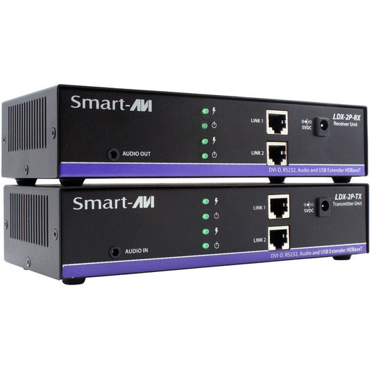 Smartavi Dual Dvi-D, Usb, Dual Rs-232, And Audio Extender