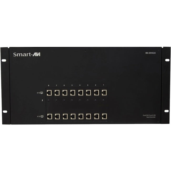 Smartavi Powered Rack/Chassis With Dvi/Audio/Usb RK-DVX2U-A-TX4S
