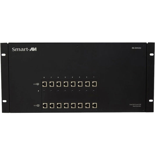 Smartavi Powered Rack/Chassis With Dvi/Audio/Usb Transmitter, 4 Card Package