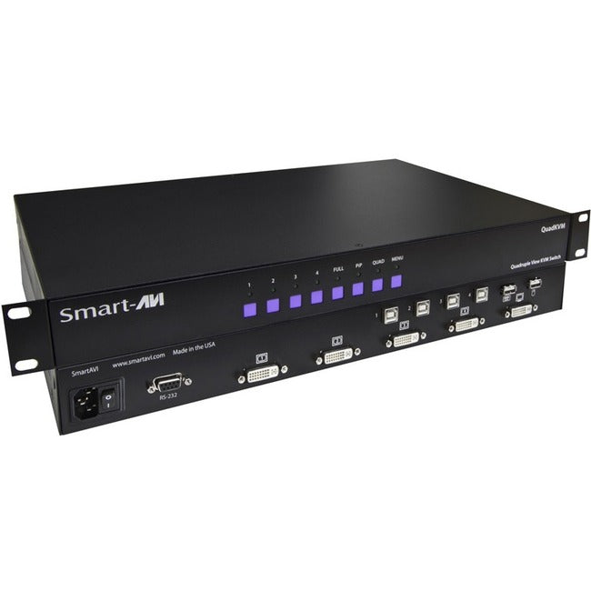 Smartavi Quadruple View Kvm Switch