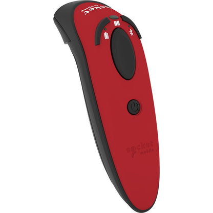 Socket Mobile Durascan&Reg; D730, Laser Barcode Scanner, Red & Charging Dock