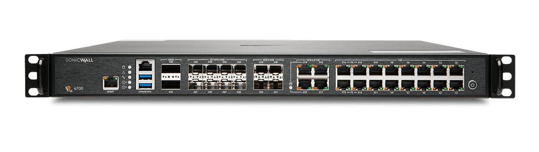 Sonicwall Nsa 6700 Hardware Firewall 1U 36000 Mbit/S