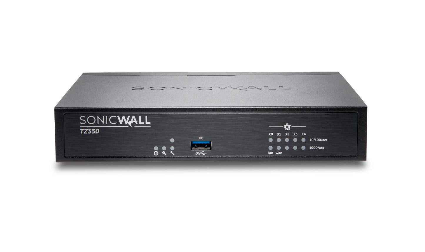 Sonicwall Tz350 Hardware Firewall Desktop 750 Mbit/S