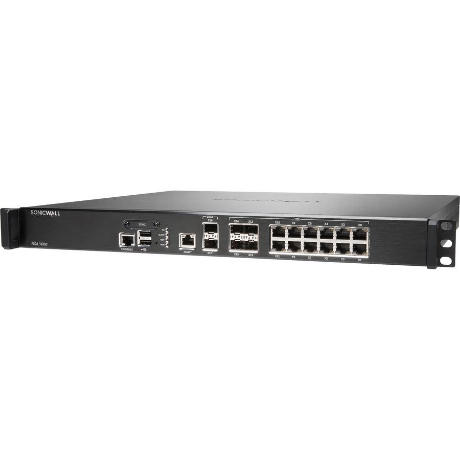 Sonicwall 01-Ssc-3853 Hardware Firewall 1U 3400 Mbit/S