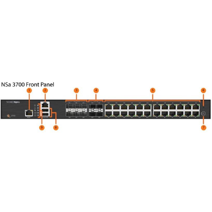 Sonicwall 02-Ssc-4326 Hardware Firewall 1U