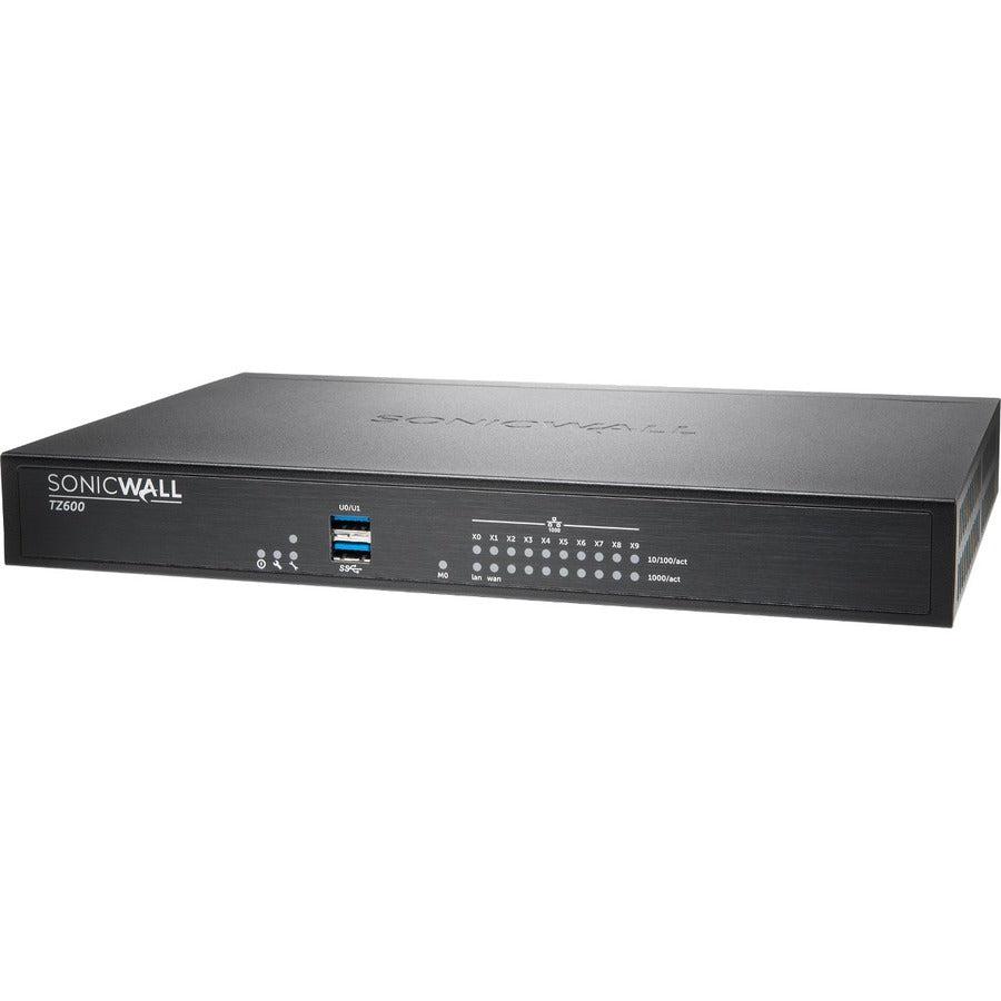 Sonicwall Tz600 + Advanced Edition (2 Years) Hardware Firewall Desktop 1500 Mbit/S