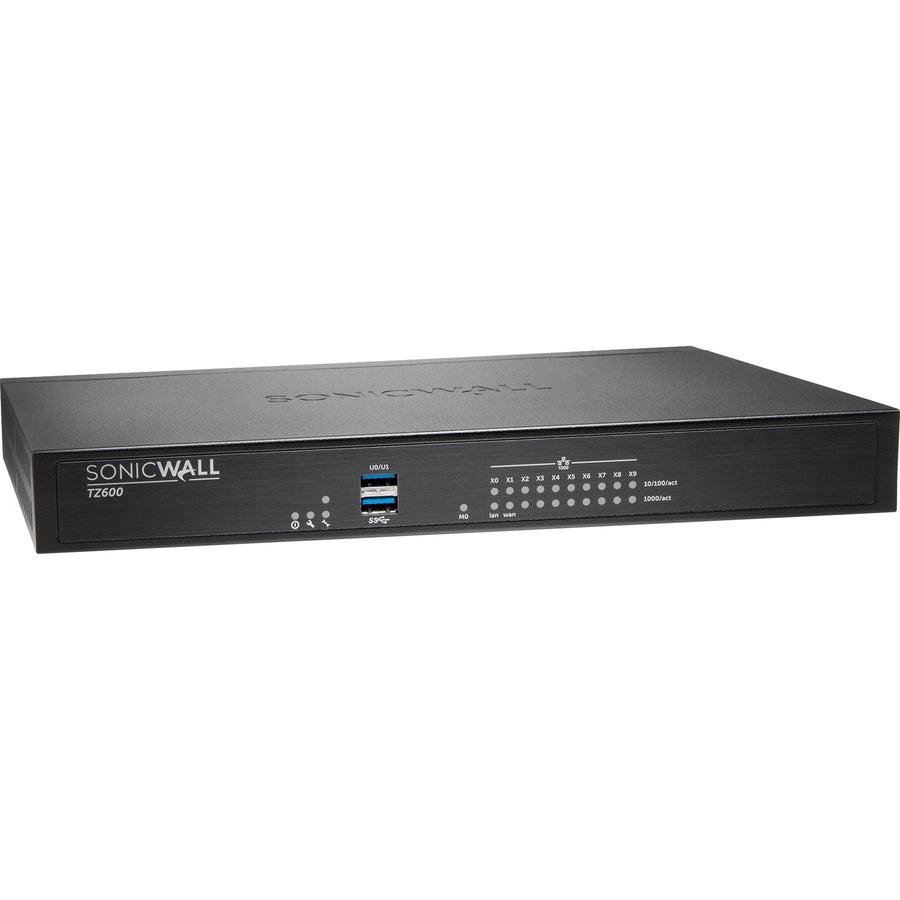 Sonicwall Tz600 + Advanced Edition (3 Years) Hardware Firewall Desktop 1500 Mbit/S