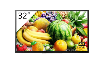 Sony Fw-32Bz30J Signage Display Digital Signage Flat Panel 81.3 Cm (32") Va Wi-Fi 300 Cd/M² 4K Ultra Hd Black Android 10