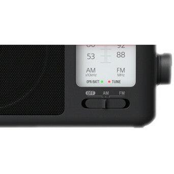 Sony Icf506 Radio Portable Black