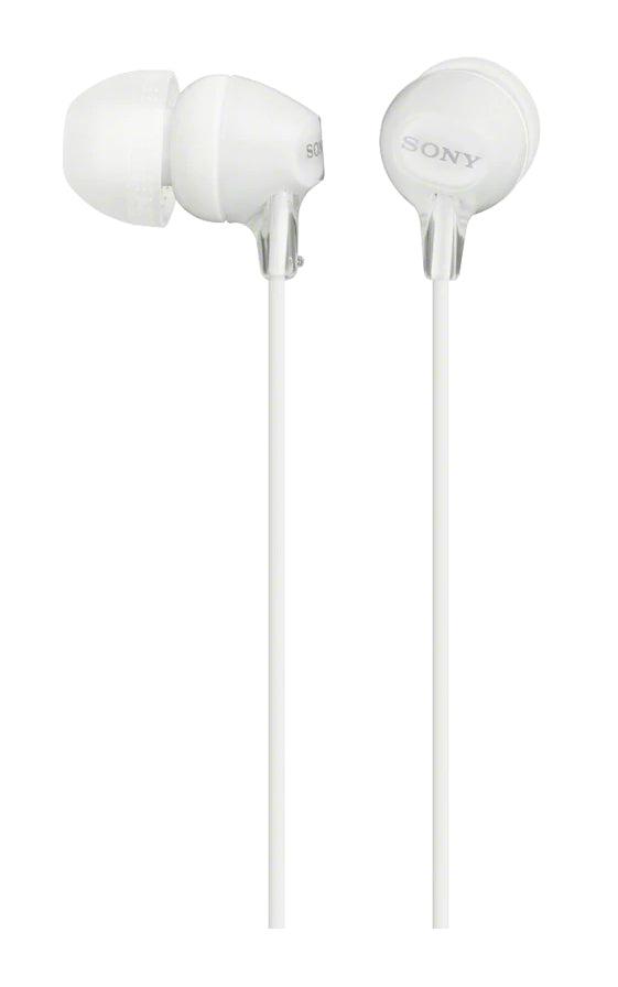 Sony Mdr-Ex15Lp/W Headphones/Headset Wired In-Ear Music White