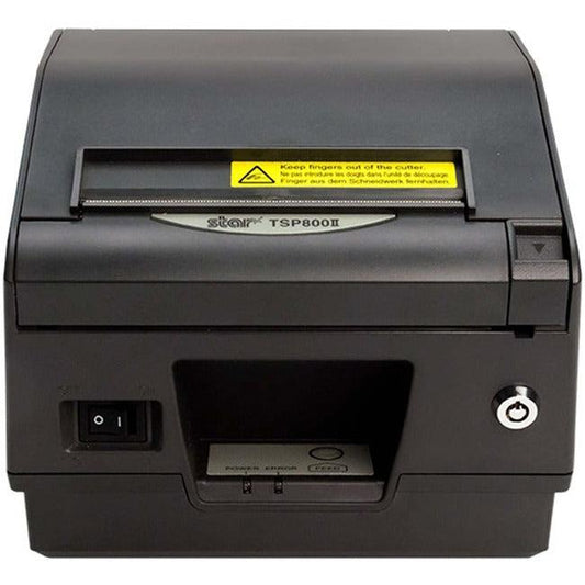 Star Micronics Tsp847Iibi2 Gry Rx Us Desktop Direct Thermal Printer - Monochrome - Receipt Print - Bluetooth - With Cutter - Gray