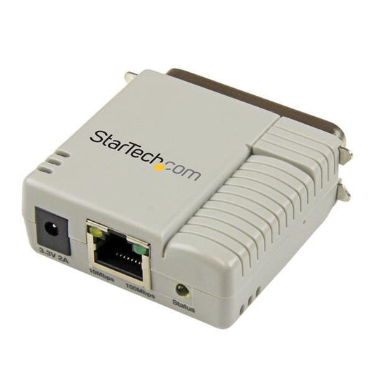 Startech.Com 1 Port 10/100 Mbps Ethernet Parallel Network Print Server
