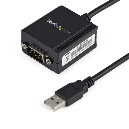 Startech.Com 1 Port Ftdi Usb To Serial Rs232 Adapter Cable With Com Retention