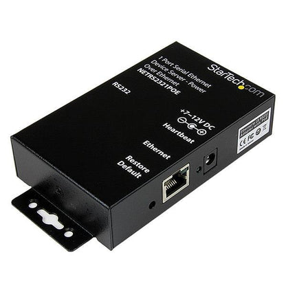 Startech.Com 1 Port Rs232 Serial Ethernet Device Server - Poe Power Over Ethernet