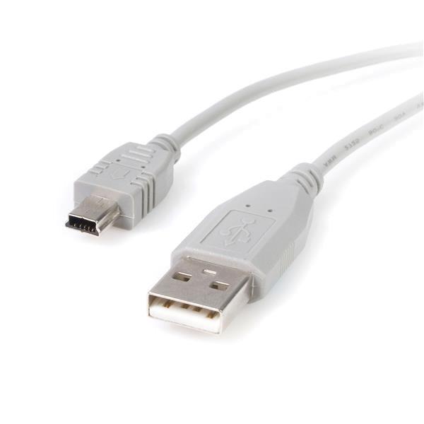 Startech.Com 1 Ft Mini Usb 2.0 Cable - A To Mini B - M/M