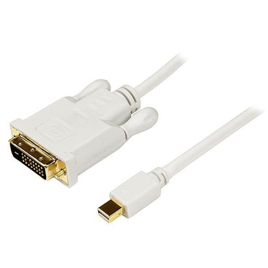Startech.Com 10 Ft Mini Displayport To Dvi Adapter Converter Cable  Mini Dp To Dvi 1920X1200 - White
