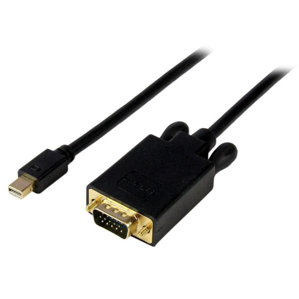 Startech.Com 10 Ft Mini Displayport To Vga Adapter Converter Cable  Mdp To Vga 1920X1200 - Black