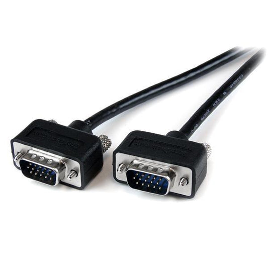 Startech.Com 10 Ft Thin Coax High Res Monitor Vga Cable -Low Profile Hd15 M/M