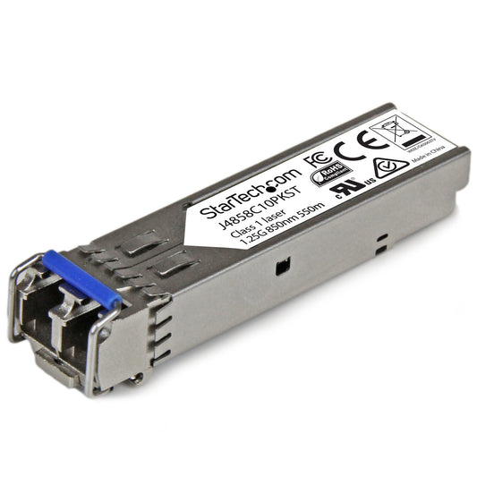 Startech.Com 10 Pack Hpe J4859C Compatible Sfp Module - 1000Base-Lx - 1Gbe Single Mode /Multi Mode