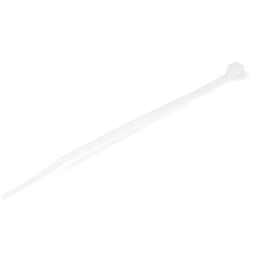 Startech.Com 100 Pack 4" Cable Ties - White Small Nylon/Plastic Zip Tie - Adjustable