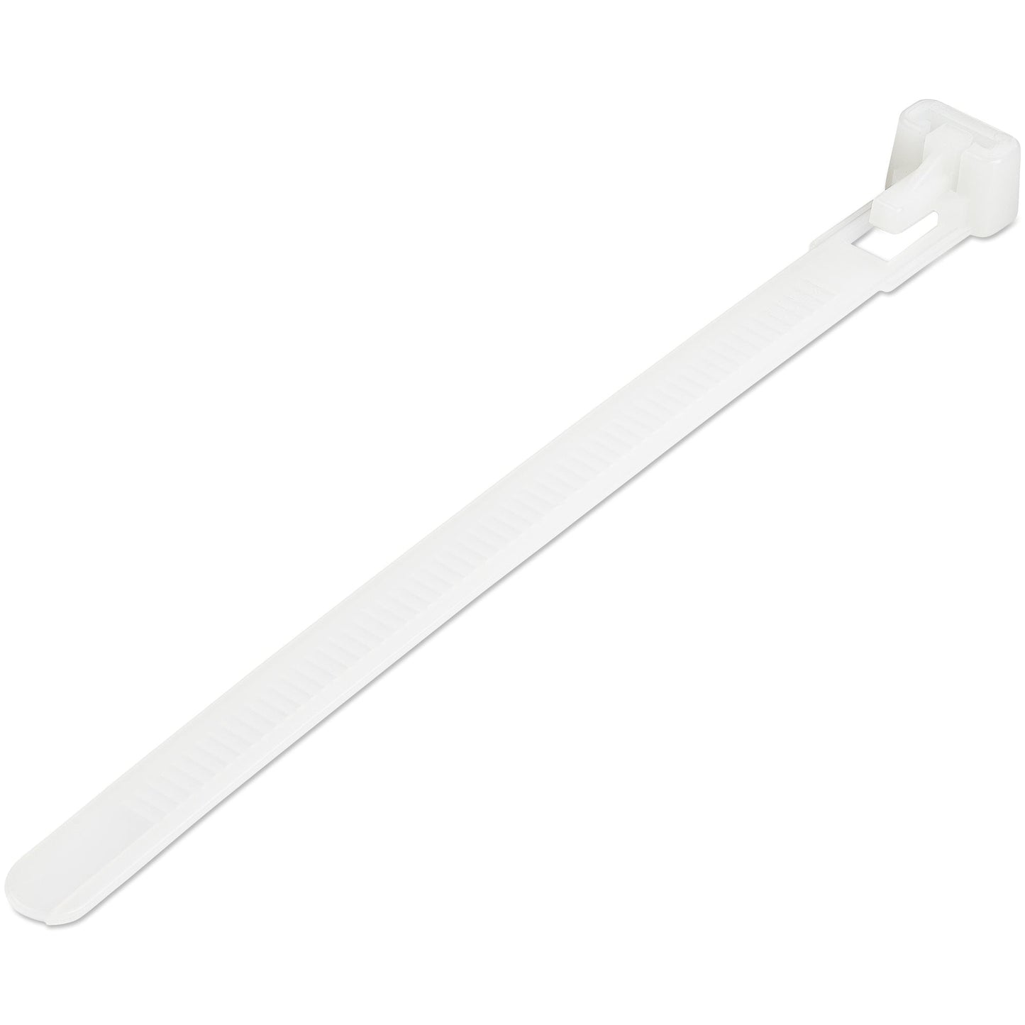 Startech.Com 100 Pack 5" Reusable Cable Ties - White Small Releasable Nylon/Plastic Zip Tie -