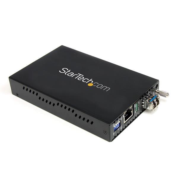 Startech.Com 1000 Mbps Gigabit Single Mode Fiber Media Converter Lc 40 Km