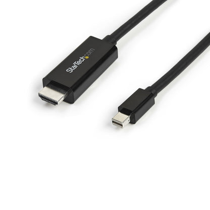 Startech.Com 10Ft (3M) Mini Displayport To Hdmi Cable - 4K 30Hz Video - Mdp To Hdmi Adapter Cable