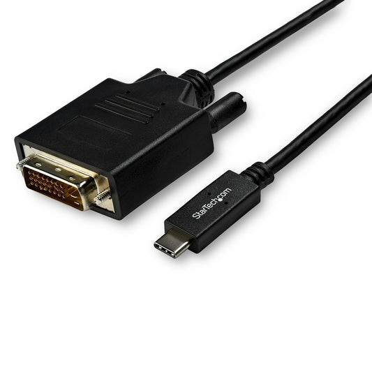 Startech.Com 10Ft (3M) Usb C To Dvi Cable - 1080P (Single Link) Usb Type-C (Dp Alt Mode Hbr2) To
