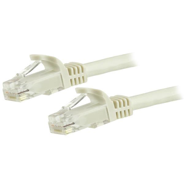 Startech.Com 125Ft Cat6 Ethernet Cable - White Cat 6 Gigabit Ethernet Wire -650Mhz 100W Poe Rj45 Utp