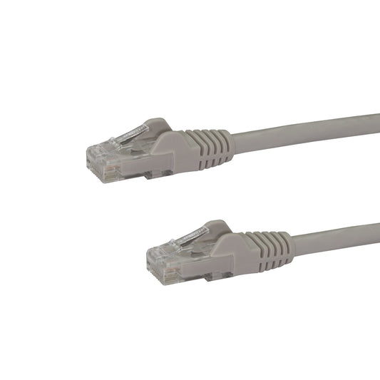 Startech.Com 12Ft Cat6 Ethernet Cable - Gray Cat 6 Gigabit Ethernet Wire -650Mhz 100W Poe Rj45 Utp